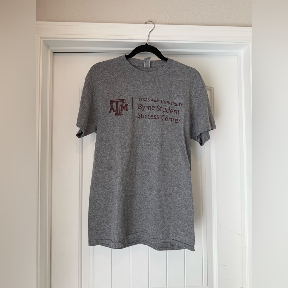 Gildan Gray Texas A&M University Tee
